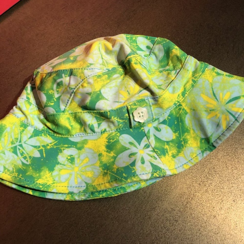 Floral Nylon Sunhat 2T